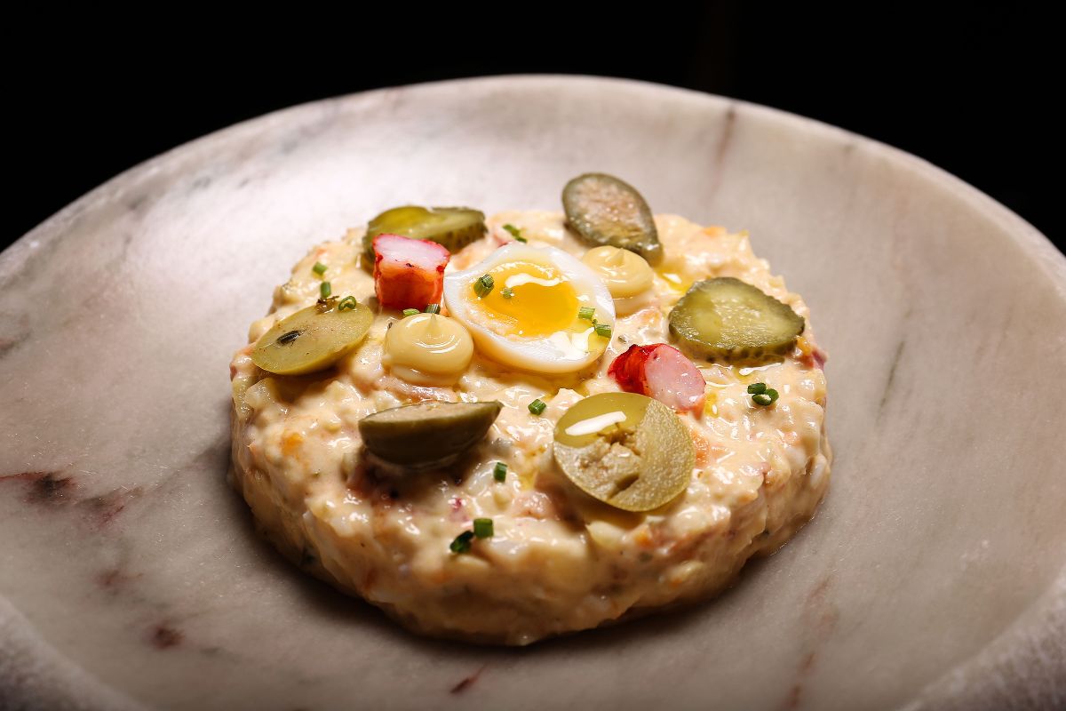 Ensaladilla de carabineros Ensaladilla de carabineros